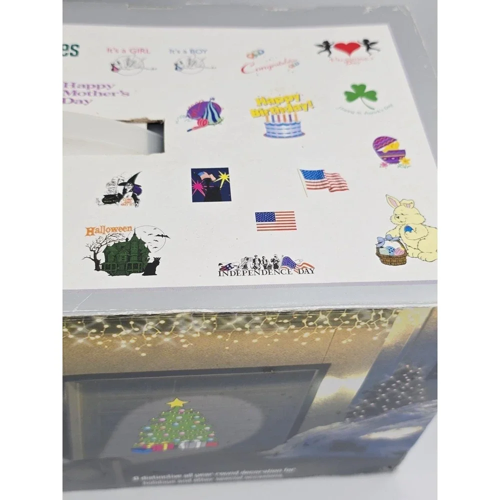 Outdoor Projector All Year Round Holiday Christmas  Trim a Home‎ K-mart Vintage
